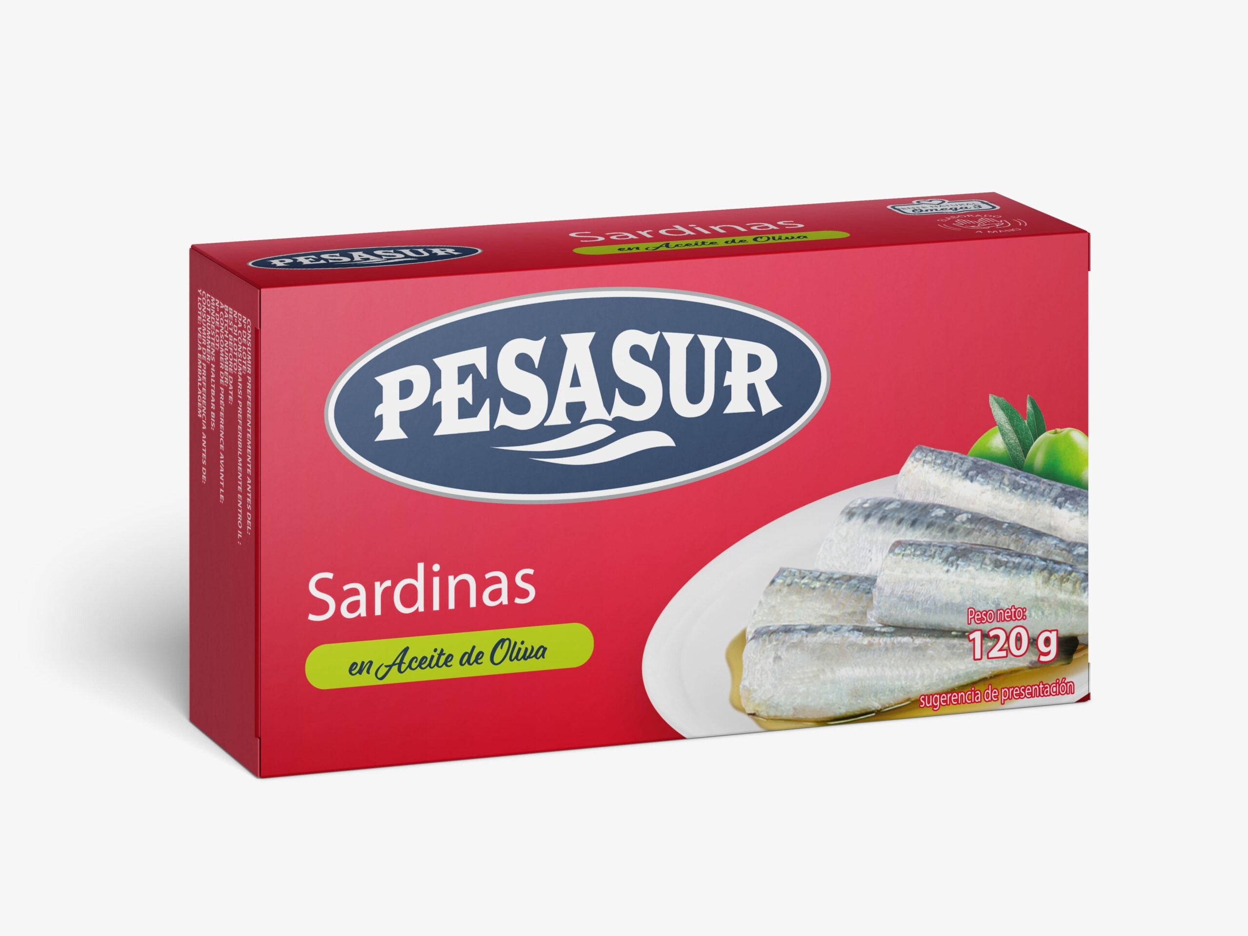 Pesasur Sardinen in Olivenöl 3/4 Stück 120g