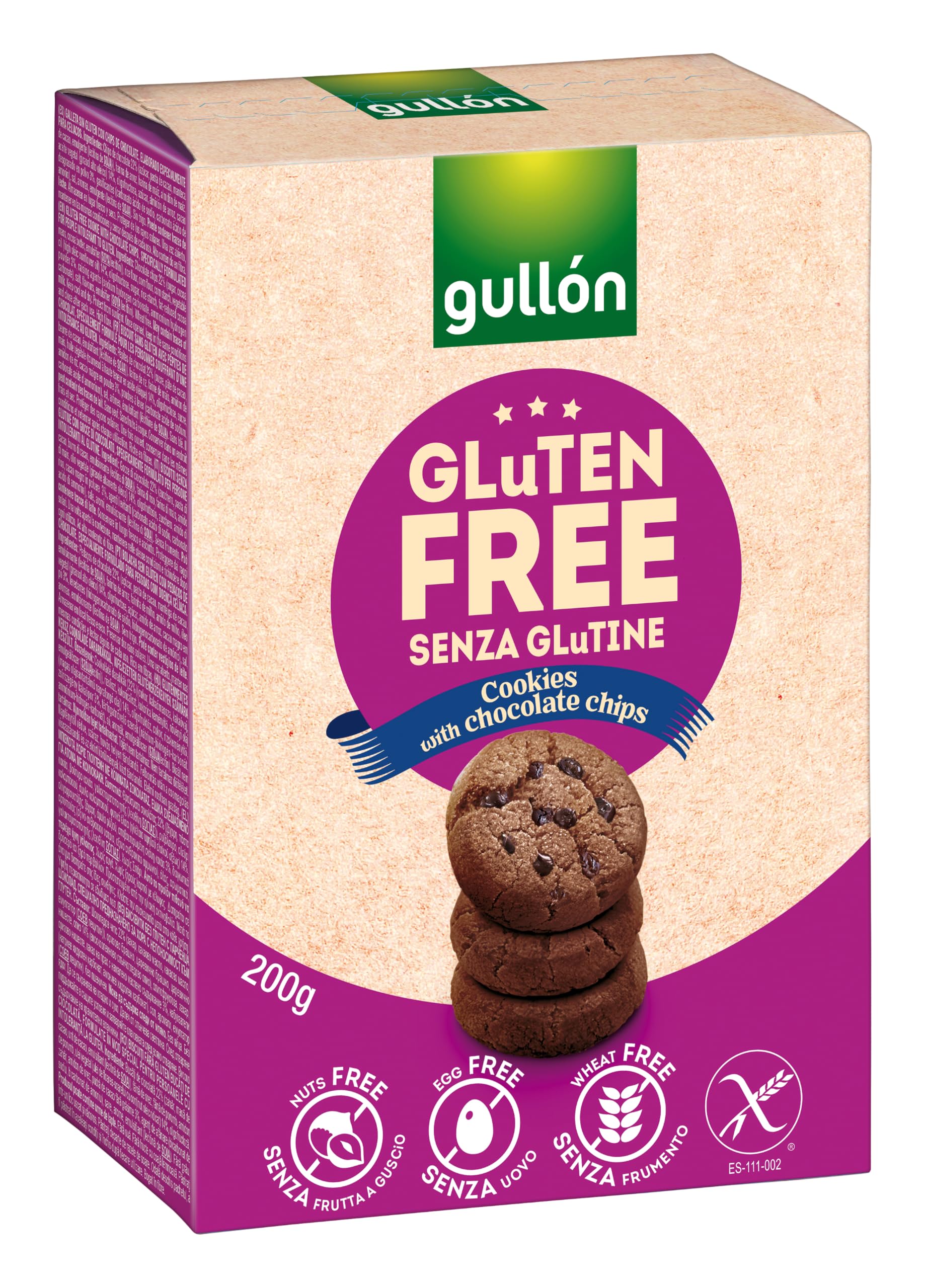 Gullón Chocolate Biscuits gluten-free 200g
