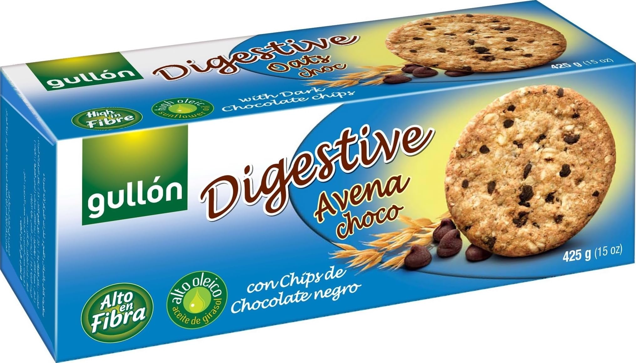 Gullón Digestive Biscuits with Oat and Chocolate 425g