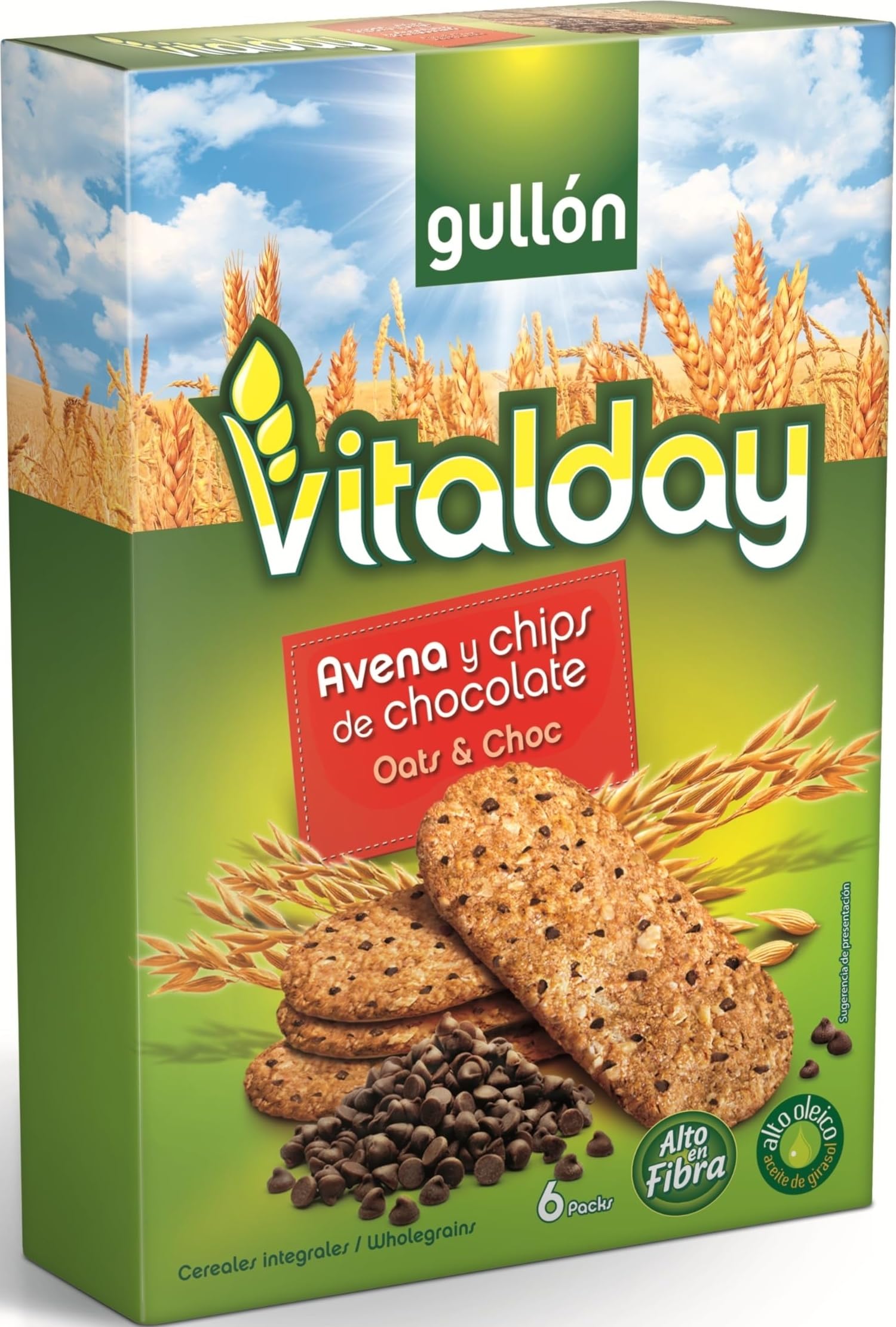 Gullón Vital Chocolate Chip Biscuits 240g