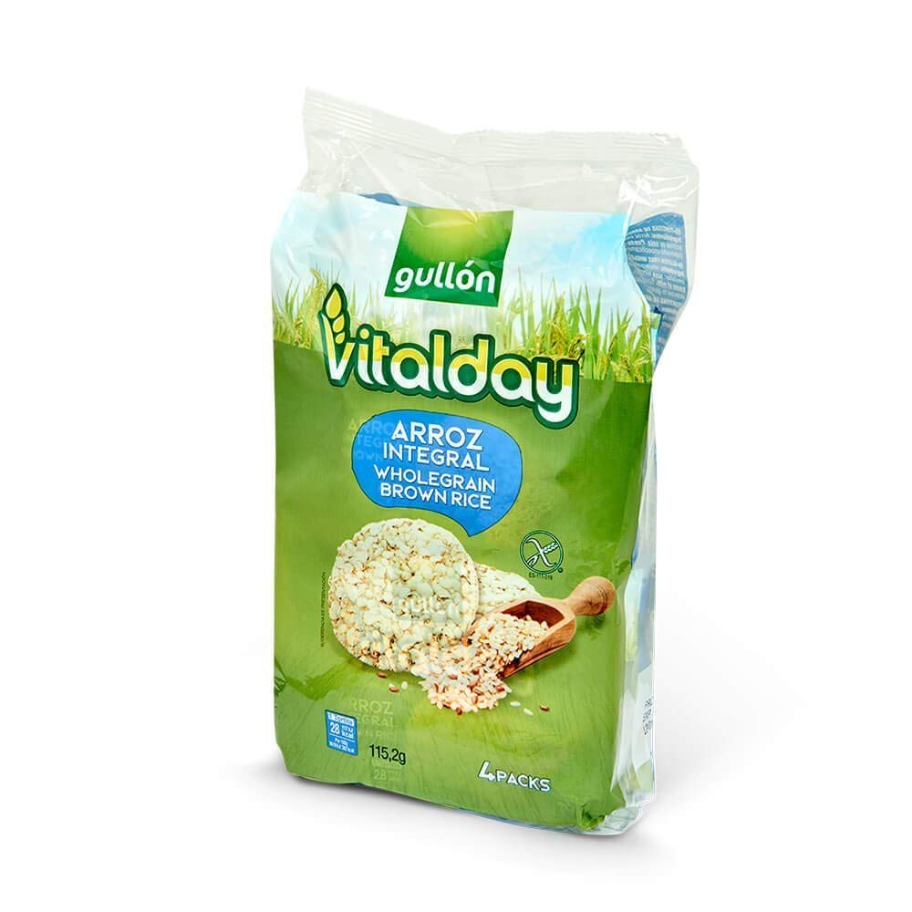 Gullón Vital Wholegrain Rice Biscuits 115g