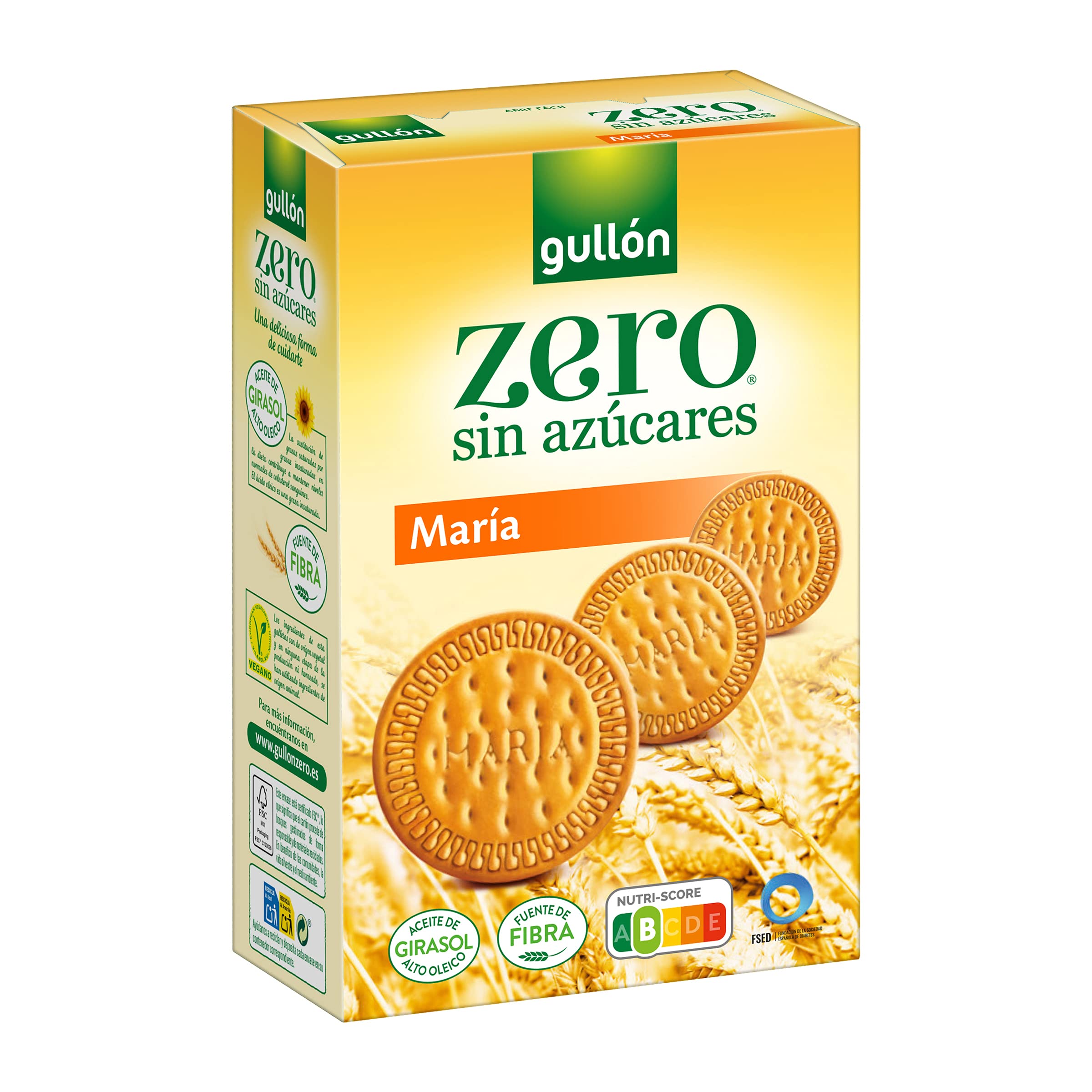Gullón Zero María Biscuits without Sugar 400g