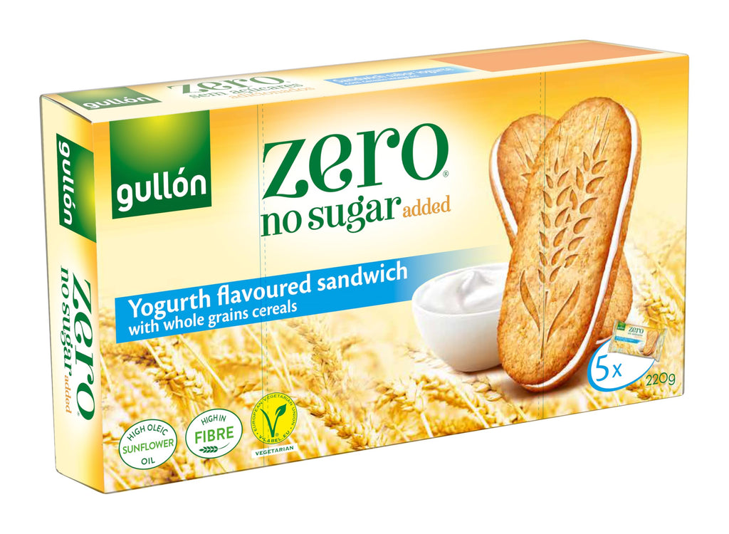 Gullón Zero Sandwich Yogurt 220g
