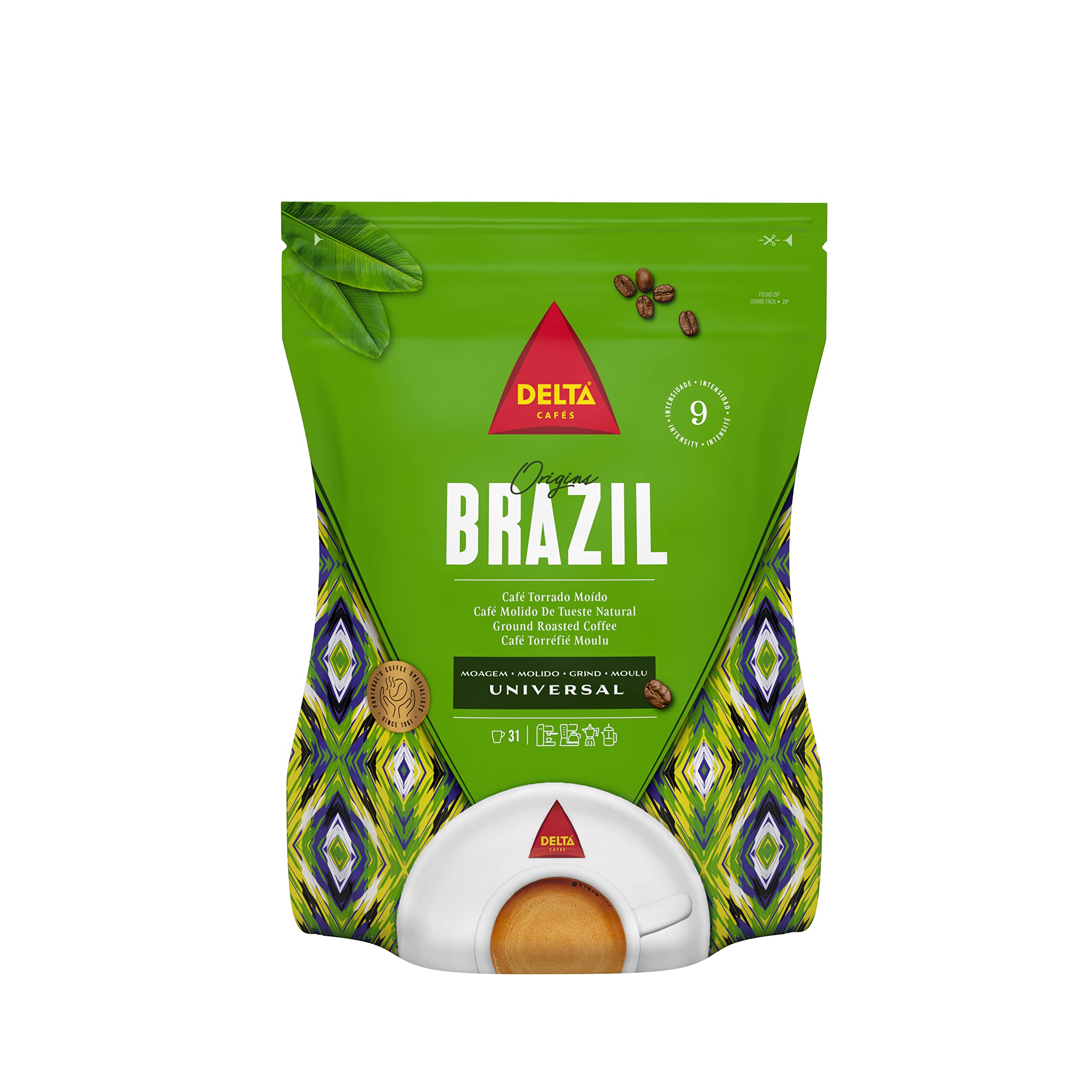 Delta Brasil Ground Coffee 250g