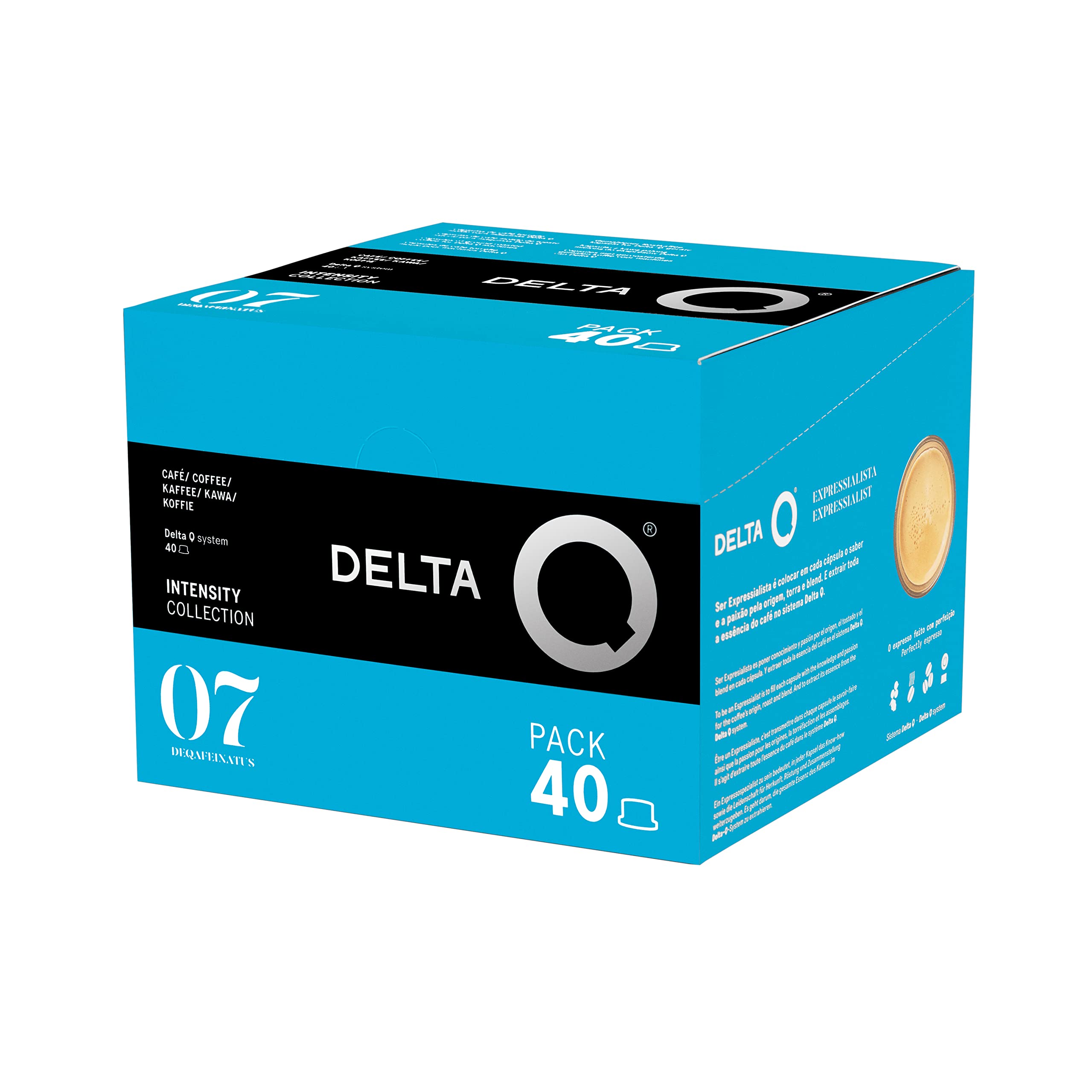 Delta Q Decafinado Coffee 40 Capsules 220g