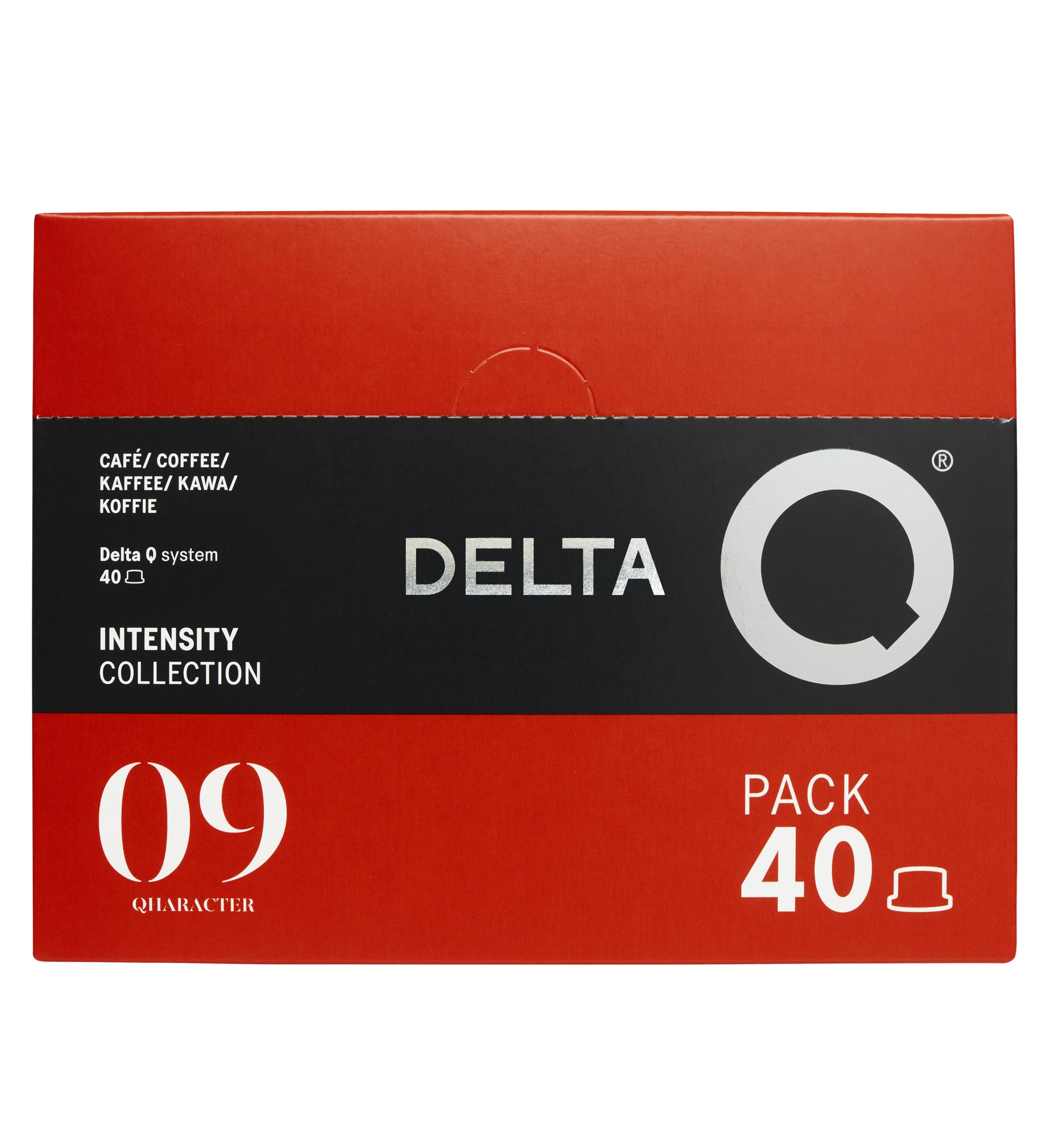 DELTA Q Qharacter Coffee Capsules 40 Units