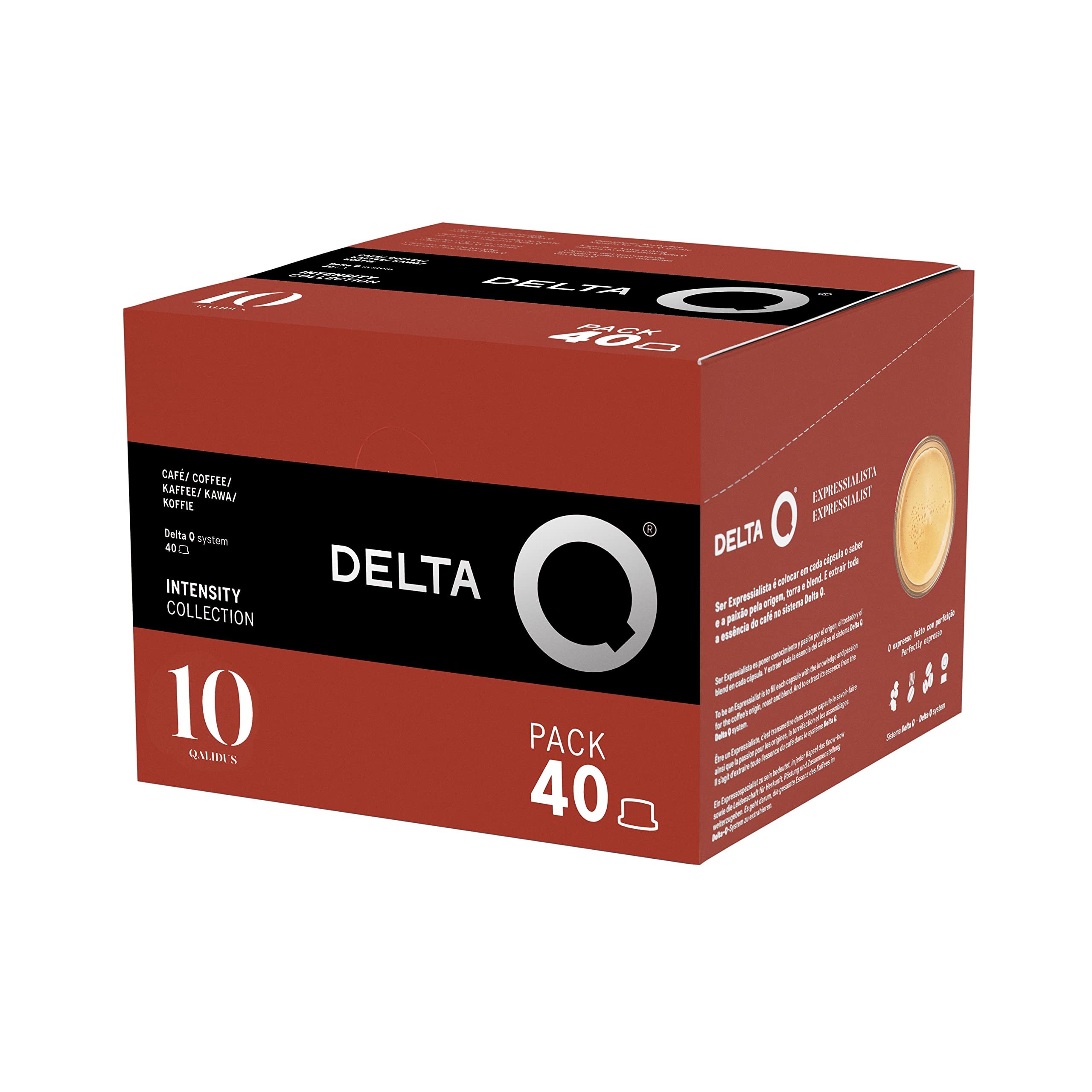 Delta Q Qualidus Coffee Capsules 40 pieces 220g