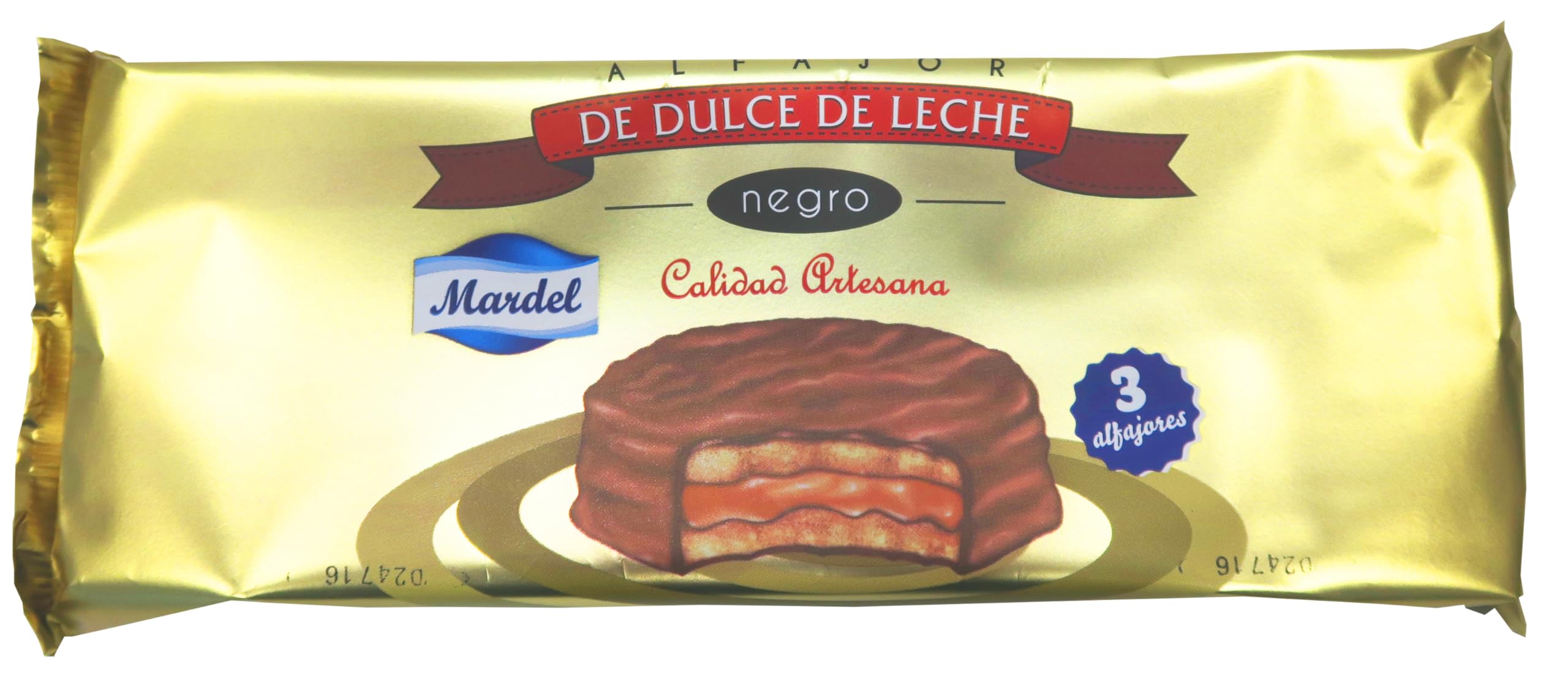 MARDEL Alfajores Negros 3x50g