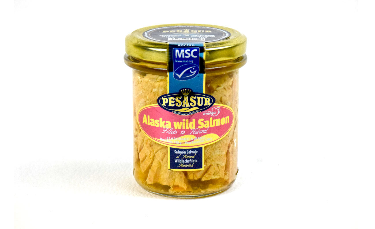 Pesasur Wildlachs aus Alaska MSC Natur 195g