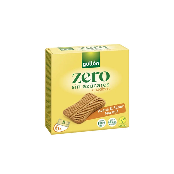 Gullón Zero Oat & Orange Snack Bars 144g