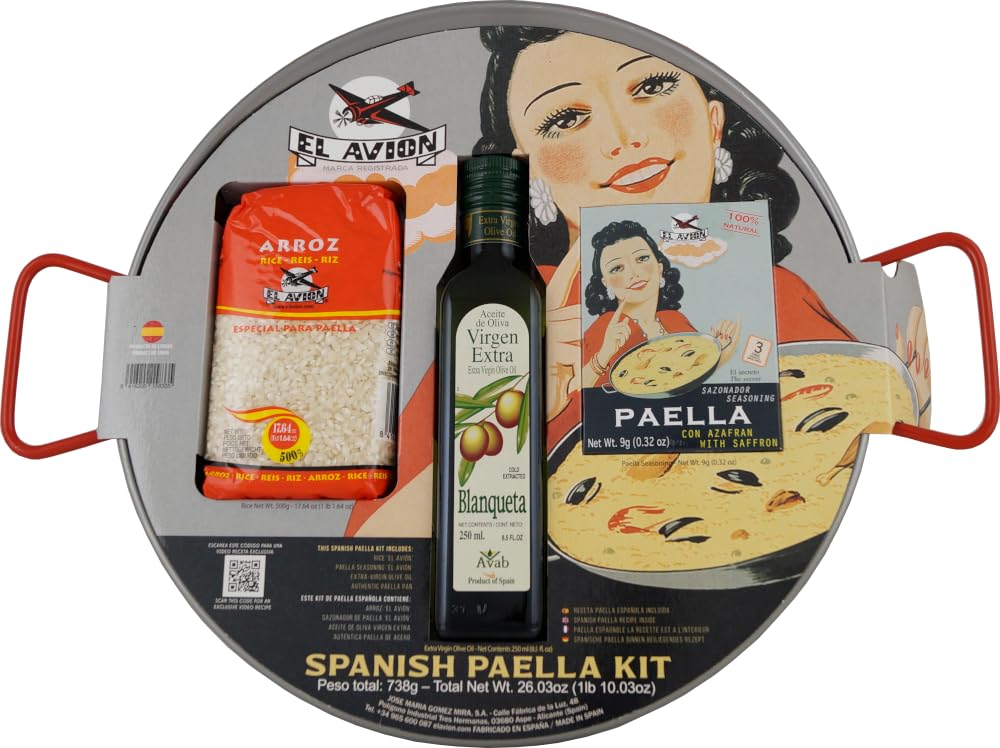 ELAVION Paella Kit Inox 2.5 Kg