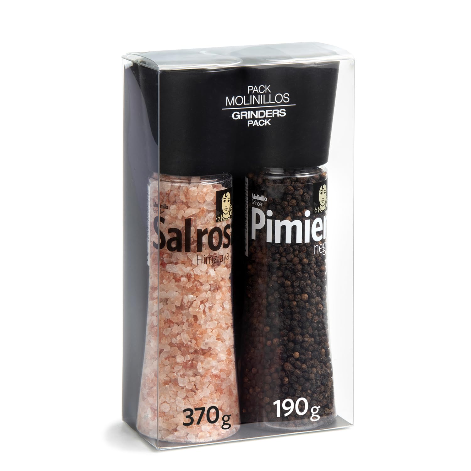 Carmencita Grinder Set Salt and Pepper 560g