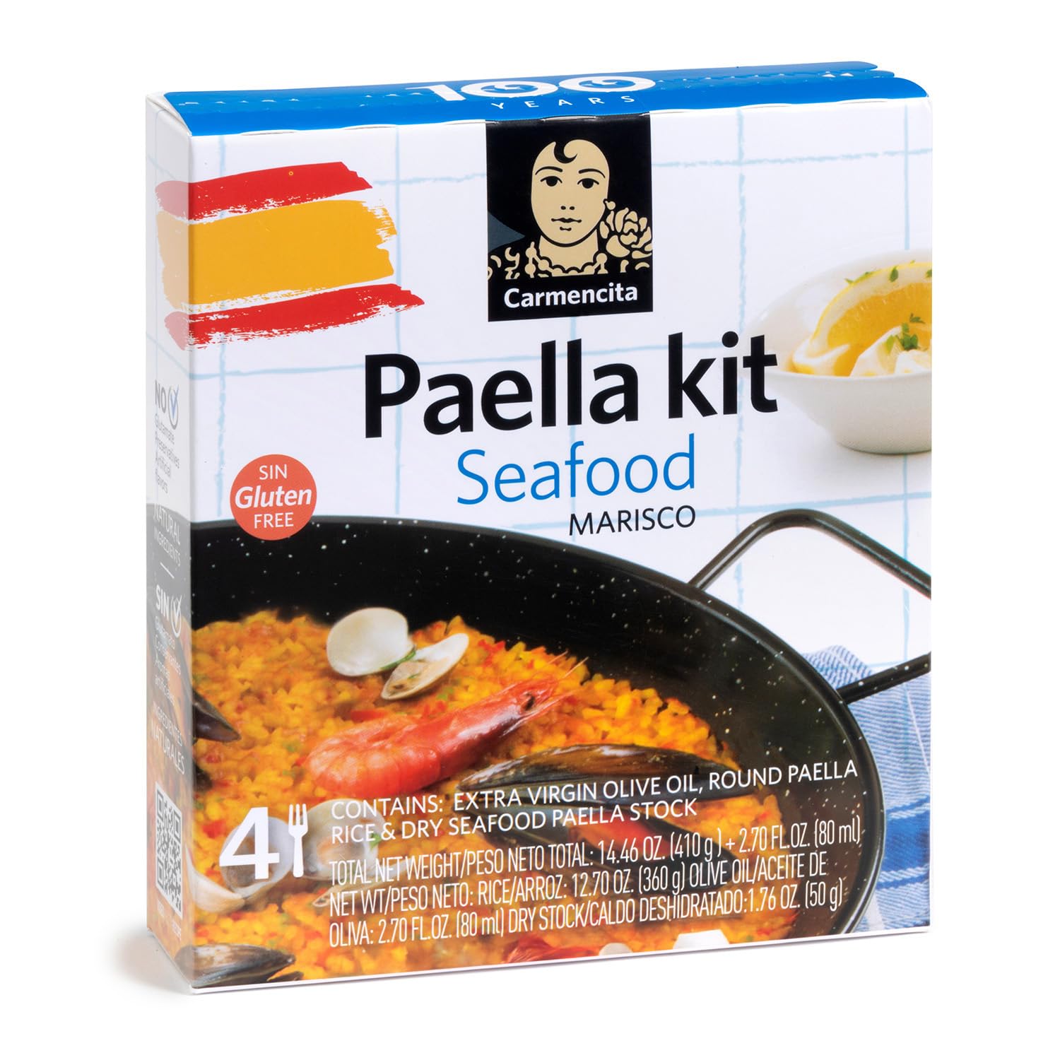 Carmencita Paella Kit Seafood 415g