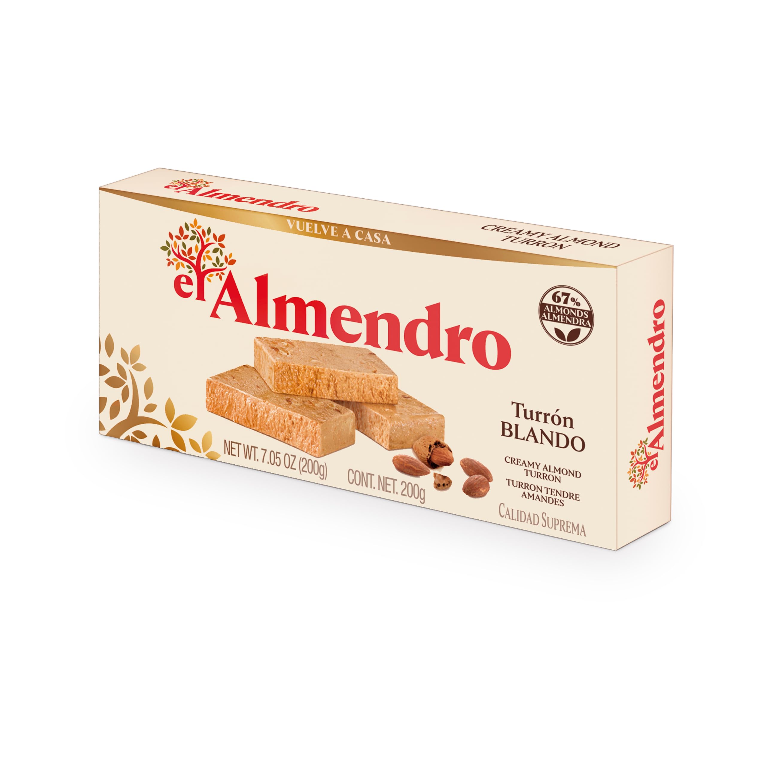 ALMENDRO Turrón Blando 225g (150g + 75g)