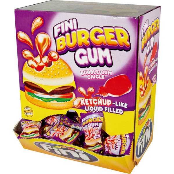 FINI Burger Chewing Gum 200 pièces