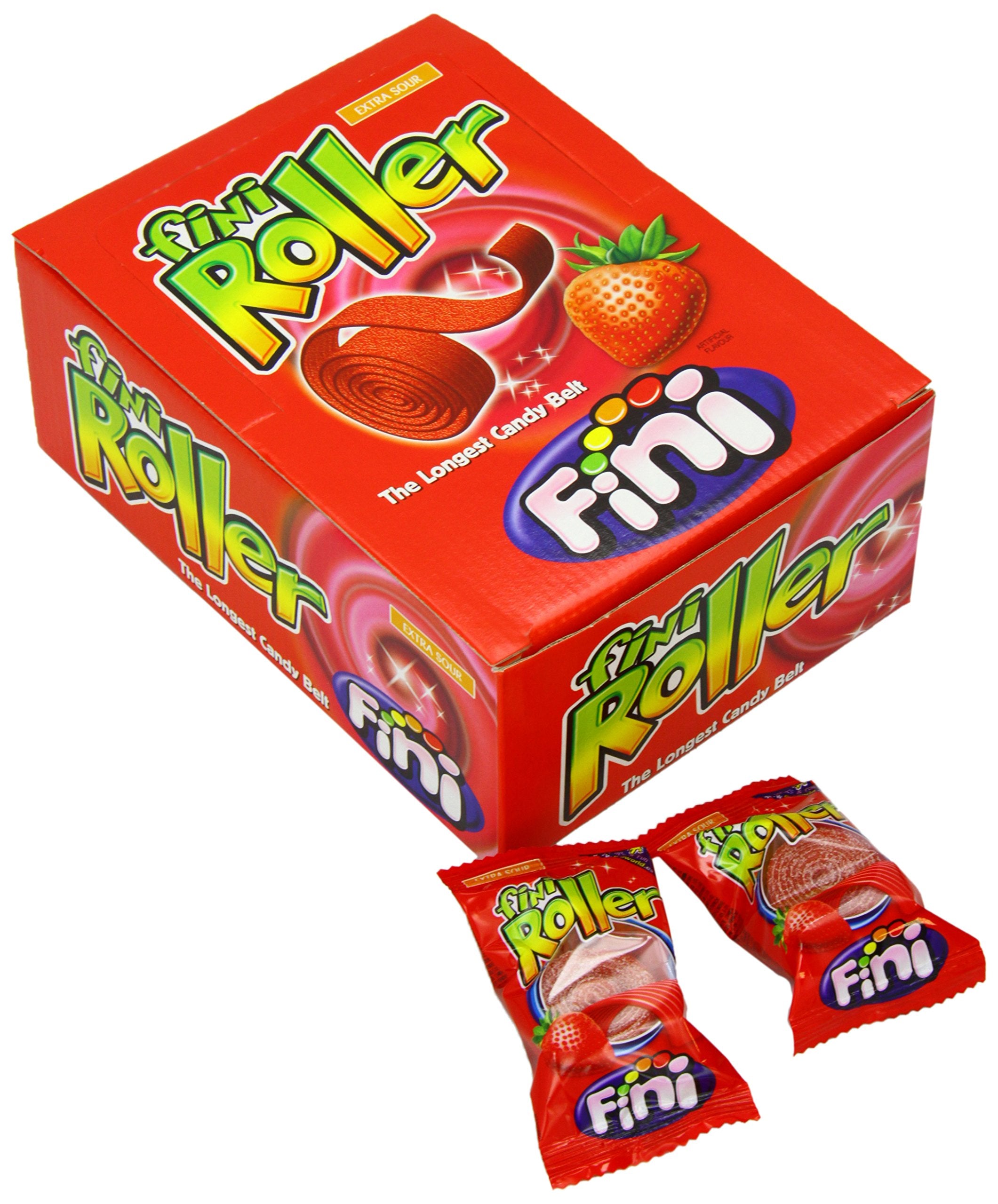 FINI Roller Fizz Fraise 40 pièces