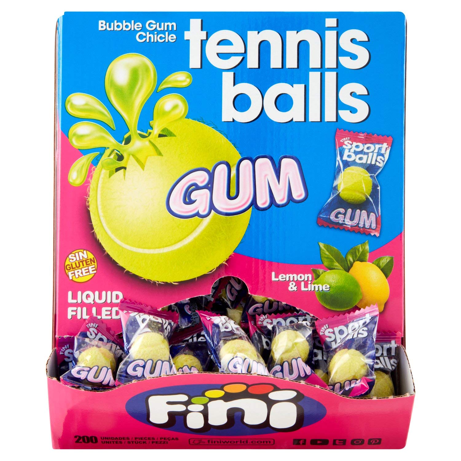FINI Tennis Balls 200 pièces