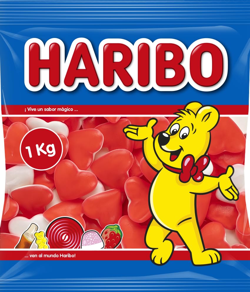 HARIBO Corazon Fresa 1kg