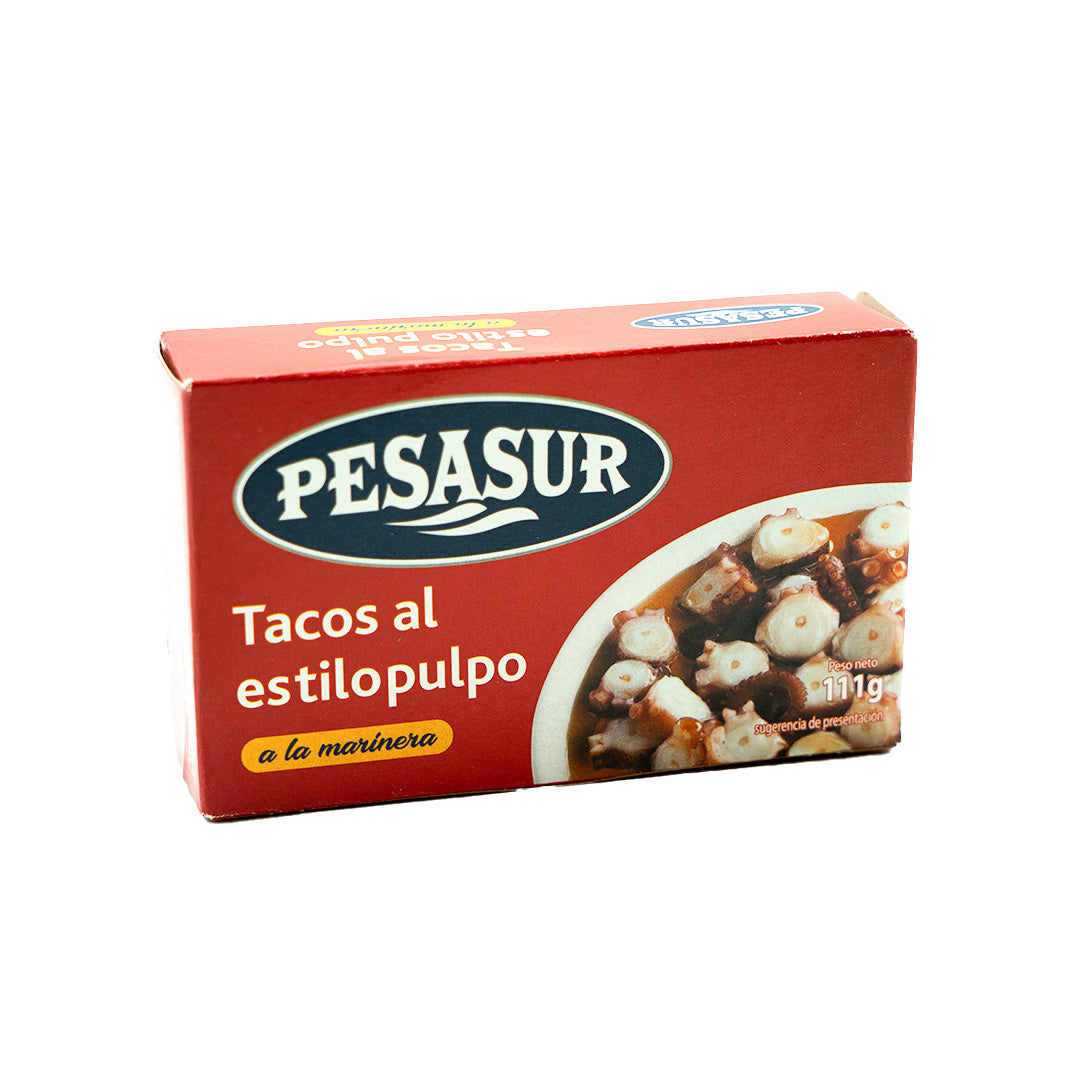 Pesasur Tintenfisch-Stücke nach Pulpo-Art in Marinera-Sauce