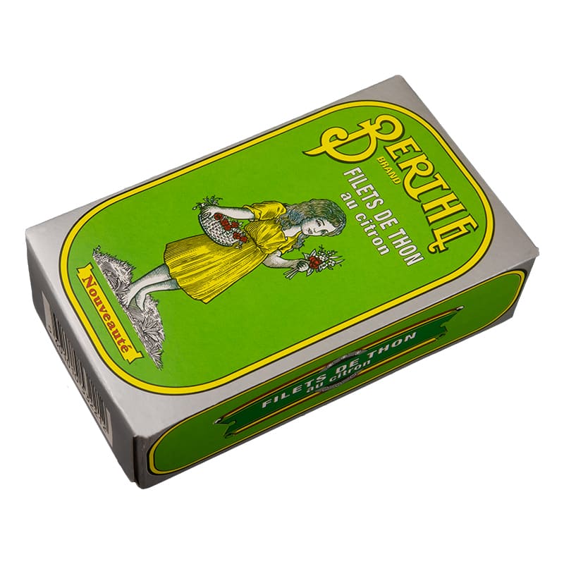 Berthe Tuna Fillets with Lemon 120g