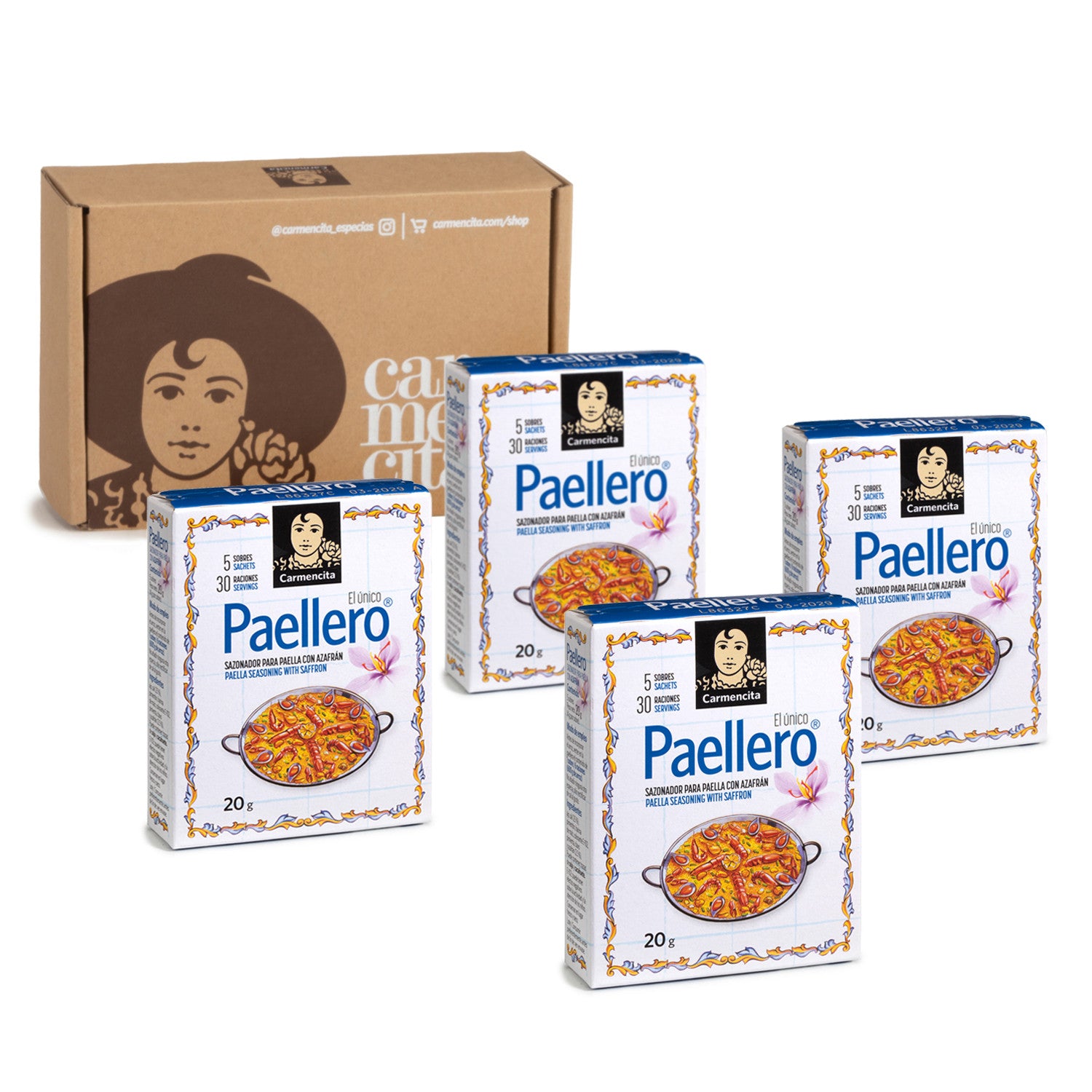 Carmencita Paella Spice Mix 15 Sachets 60g