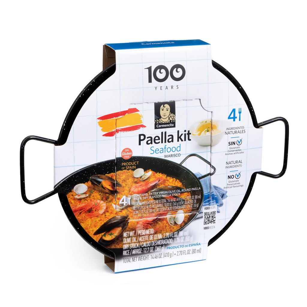 Carmencita Paella Kit Seafood for 4 Persons
