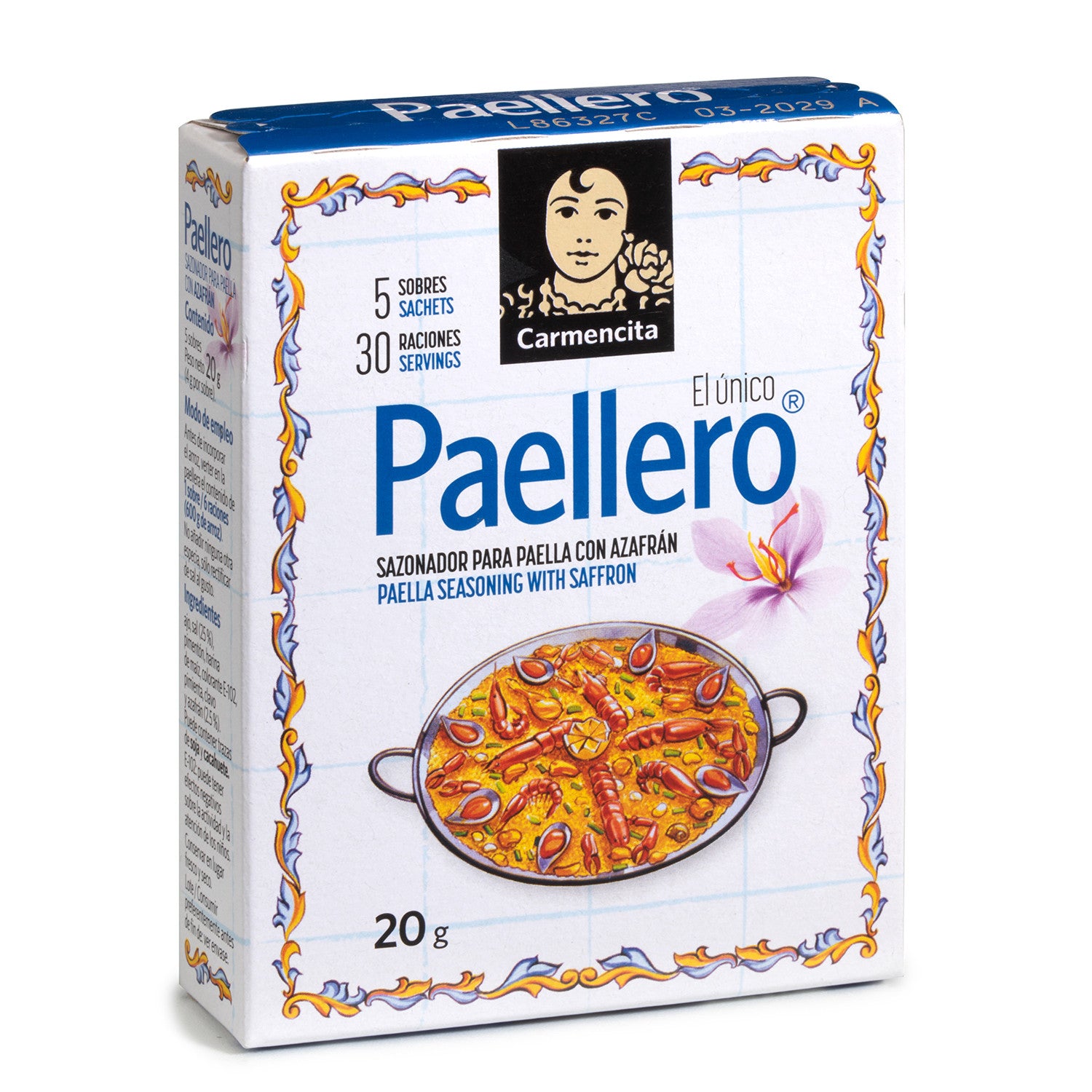 Carmencita Paella Seasoning 20g