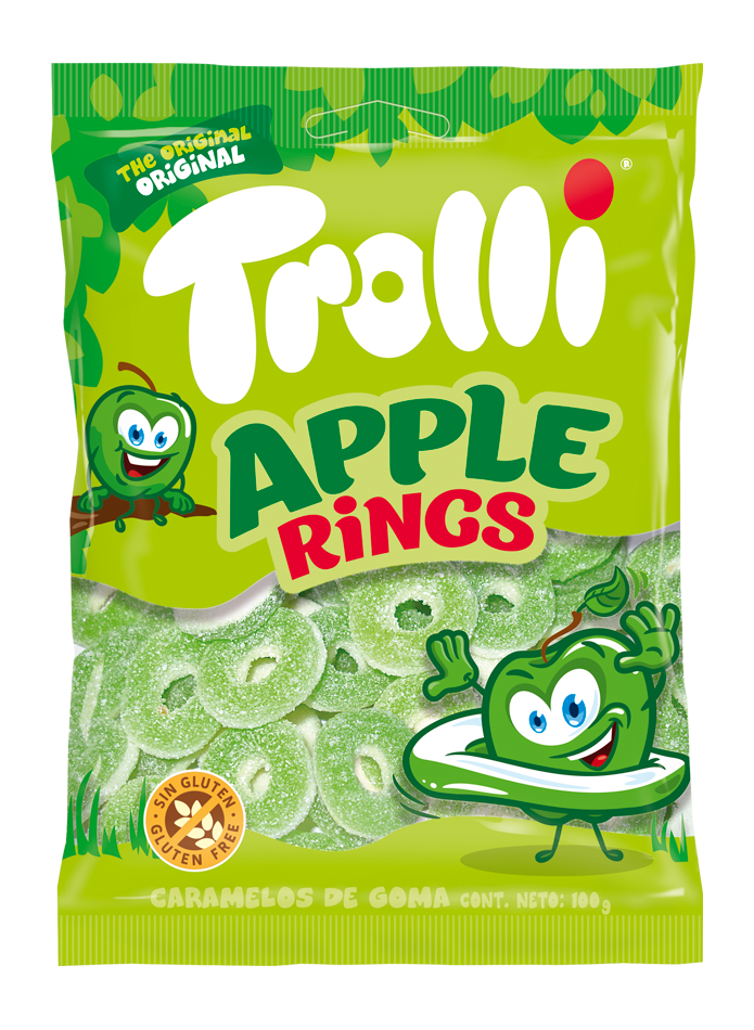 TROLLI Apple Rings 100g