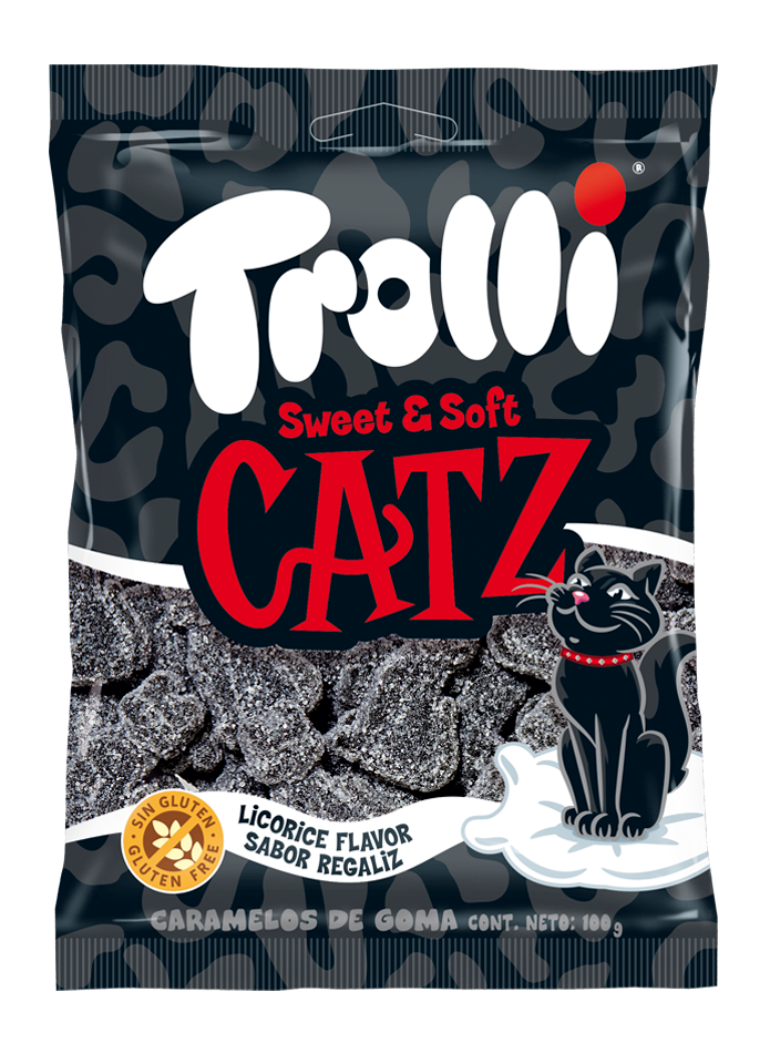 Trolli Gatos Regaliz 1 kg