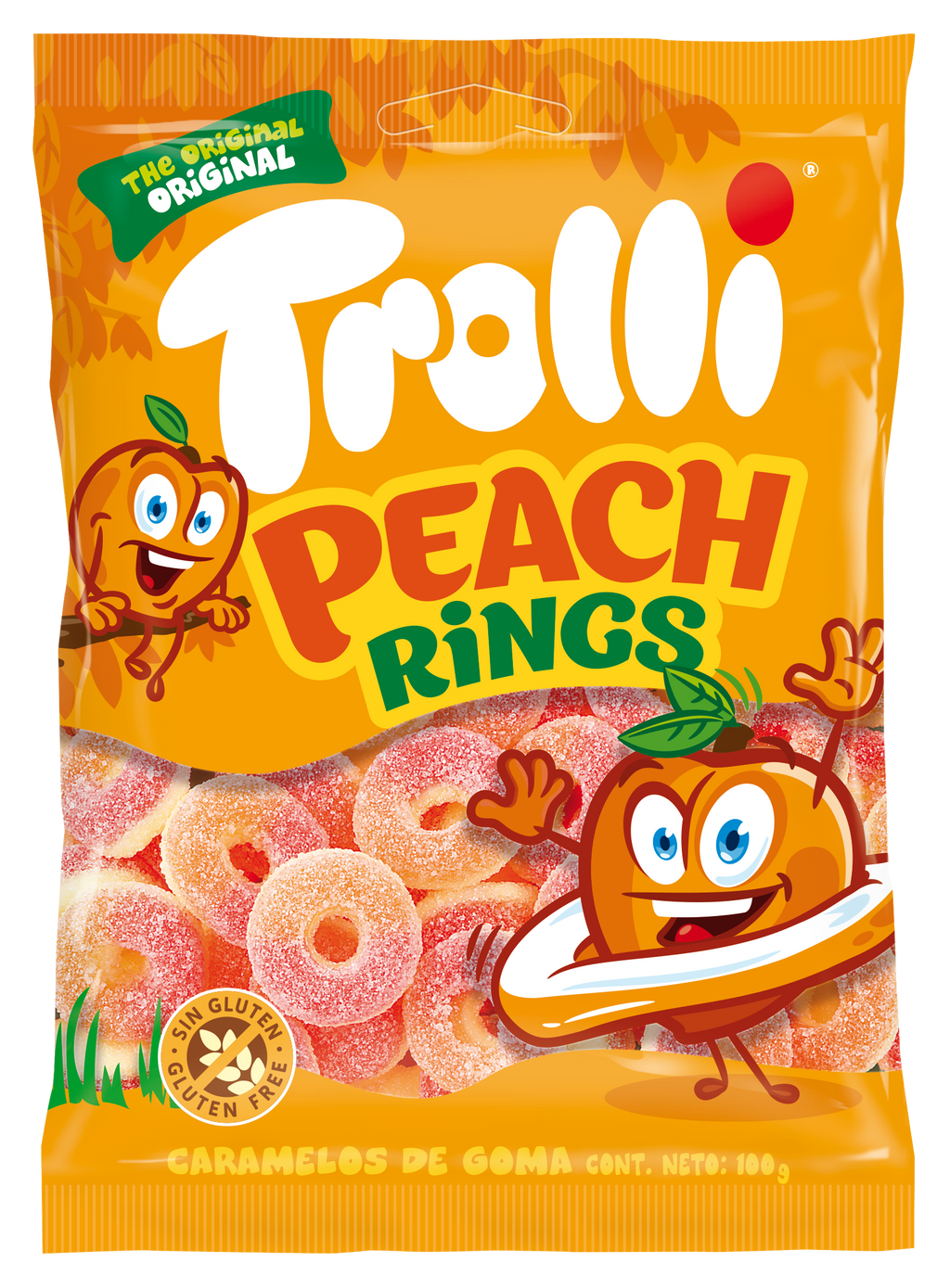 TROLLI Peach Gummy Candy 150g